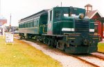 OC&N Passenger Train on a cold April Day